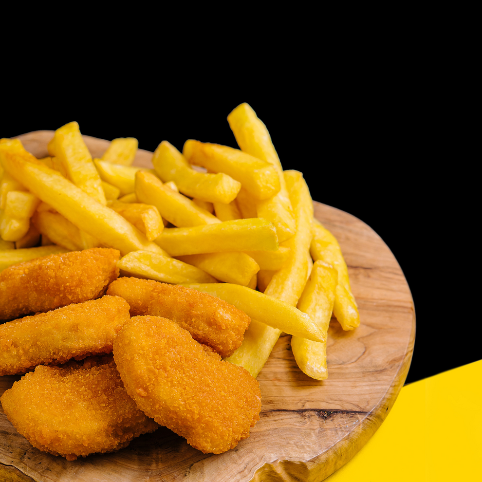 Kids nuggets and chips – One Hungry Mumma